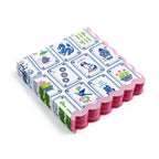 Mahjong 3-Ply Scalloped Edge Paper Cocktail Napkin