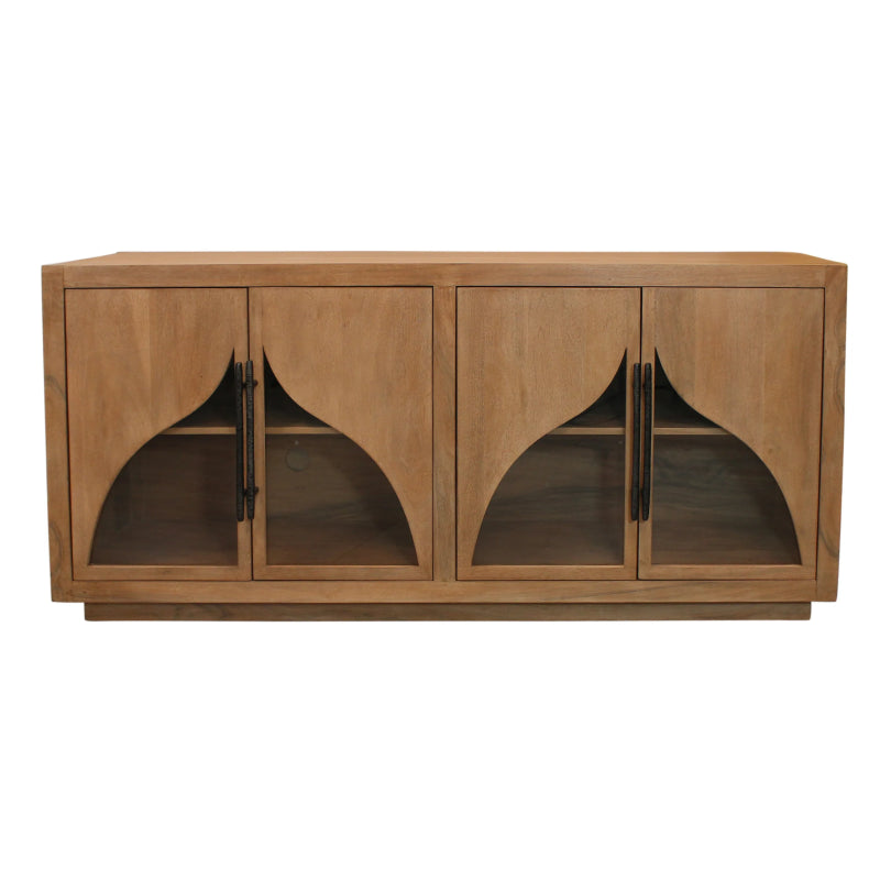 Cady 4-Door Sideboard – Natural