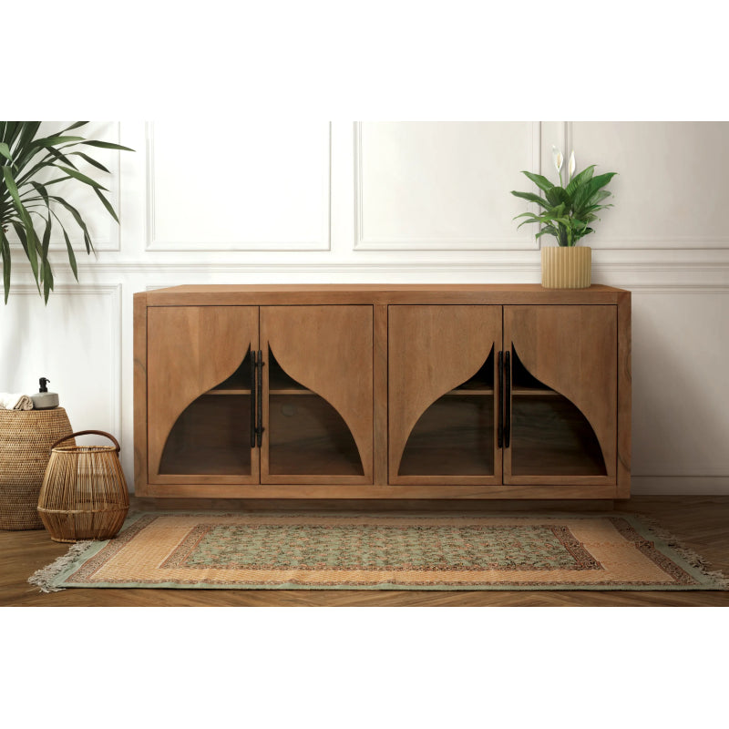 Cady 4-Door Sideboard – Natural