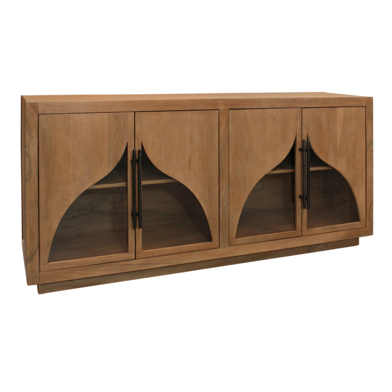 Cady 4-Door Sideboard – Natural