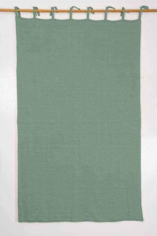 Handmade Solid Linen Curtains – Elegant, Modern Style