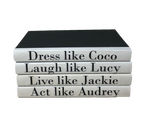 Act Like Audrey 4 Vol. Set - Black Covers