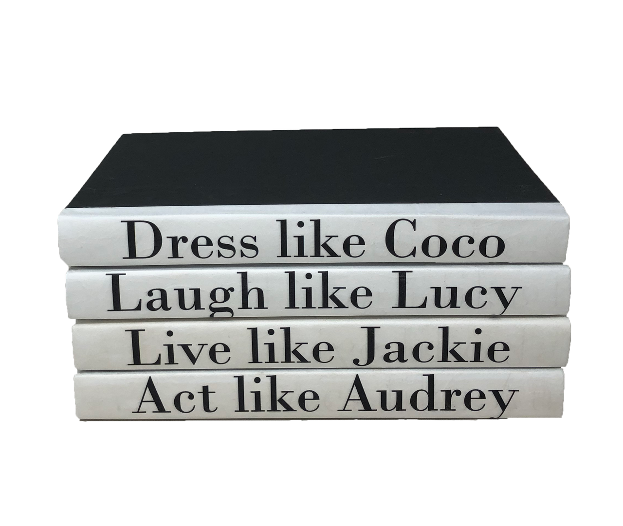 Act Like Audrey 4 Vol. Set - Black Covers