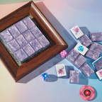Jade Bloom Mahjong Set - Lavender Cloud 01-02