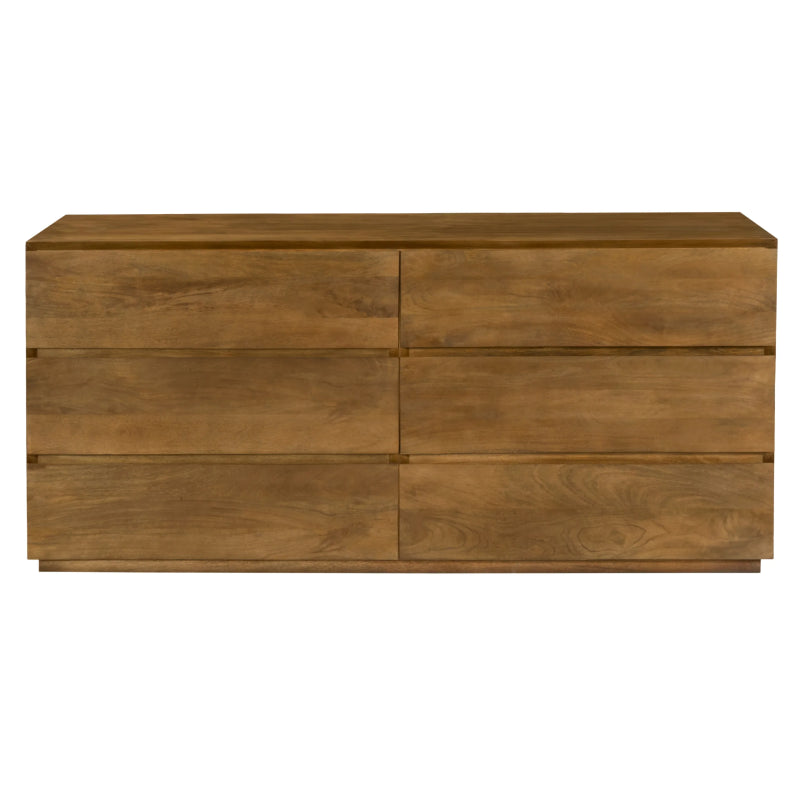 Sedona 6-Drawer Dresser – Spice Tan