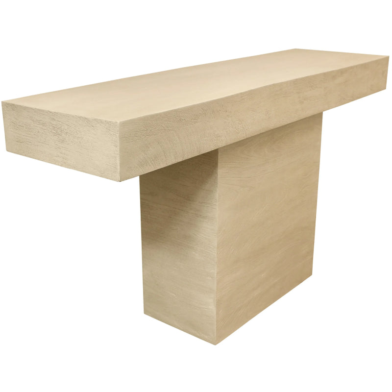 Sedona 60″ Console Table – Stone Natural