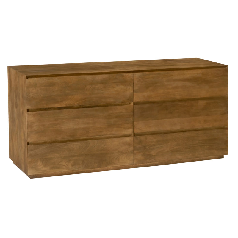Sedona 6-Drawer Dresser – Spice Tan