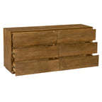 Sedona 6-Drawer Dresser – Spice Tan