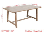 McClaren Dining Table 76''