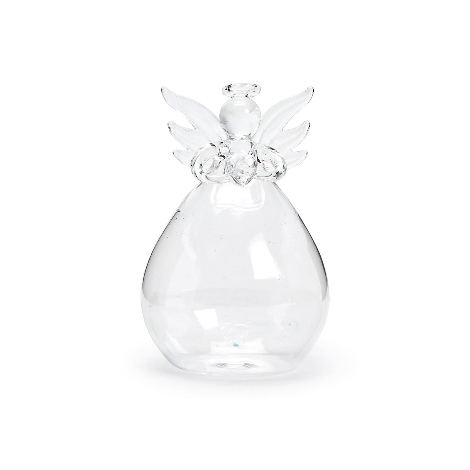 Angel Bud Vase (small imperfections and variation in shape and size are natural characteristics of Hand-Blown glass)
