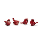 Red Cardinal 24 Pc Birds Un w/Nest Display