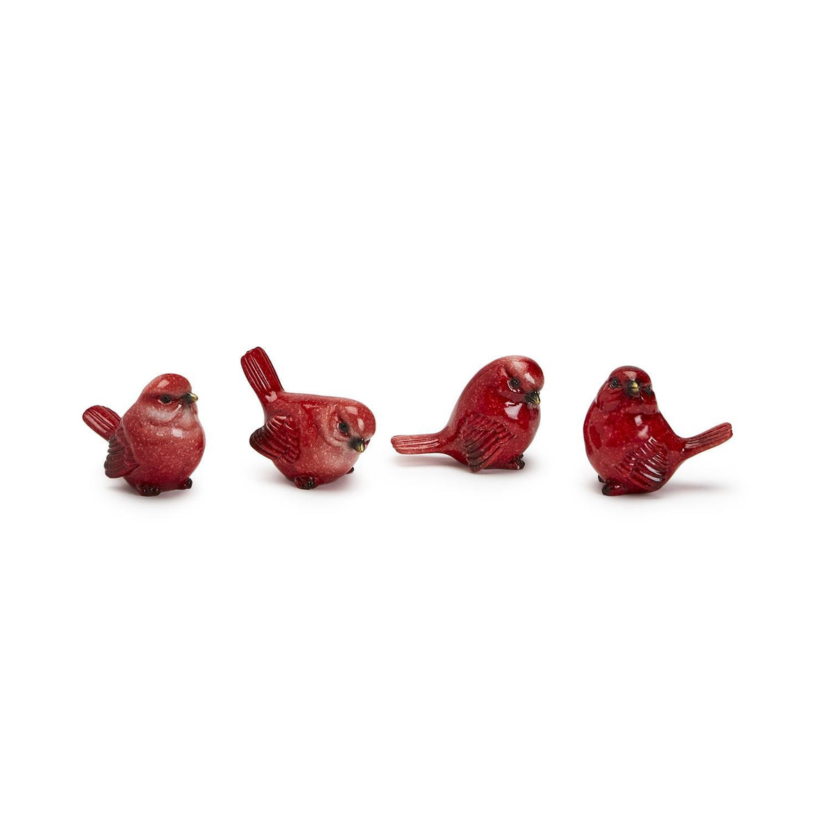 Red Cardinal 24 Pc Birds Un w/Nest Display