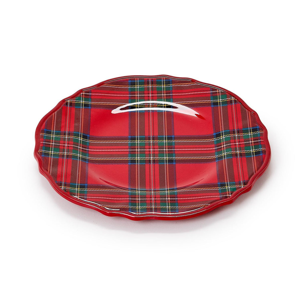 Tartan Traditions S/4 Salad/Dessert Plates