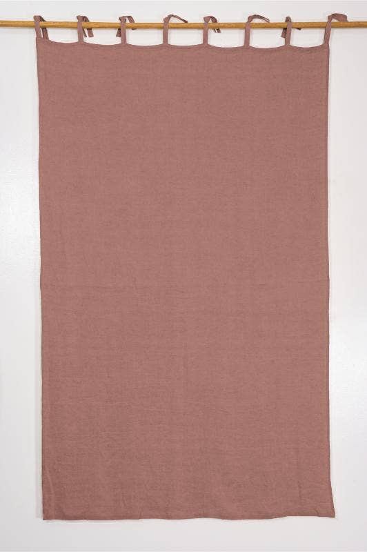 Handmade Solid Linen Curtains – Elegant, Modern Style