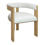 Trident Boucle Dining Chair – Ivory