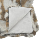 Rabbit Fur Throw 50 x 60