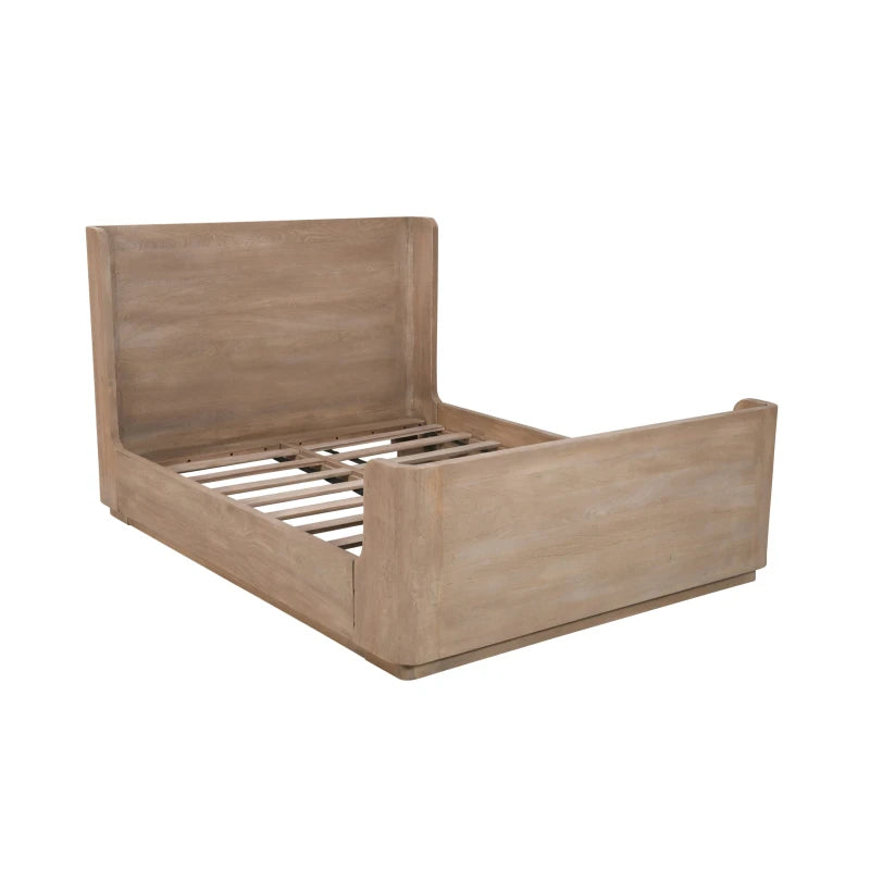 Archibald King Bed – Light Ash