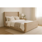 Archibald King Bed – Light Ash