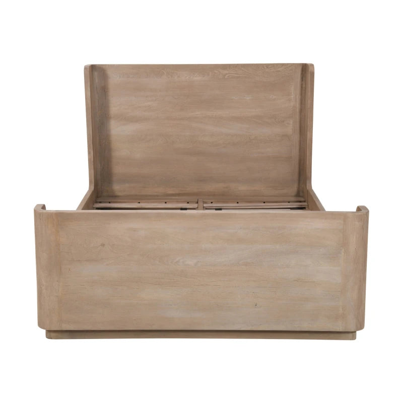 Archibald King Bed – Light Ash