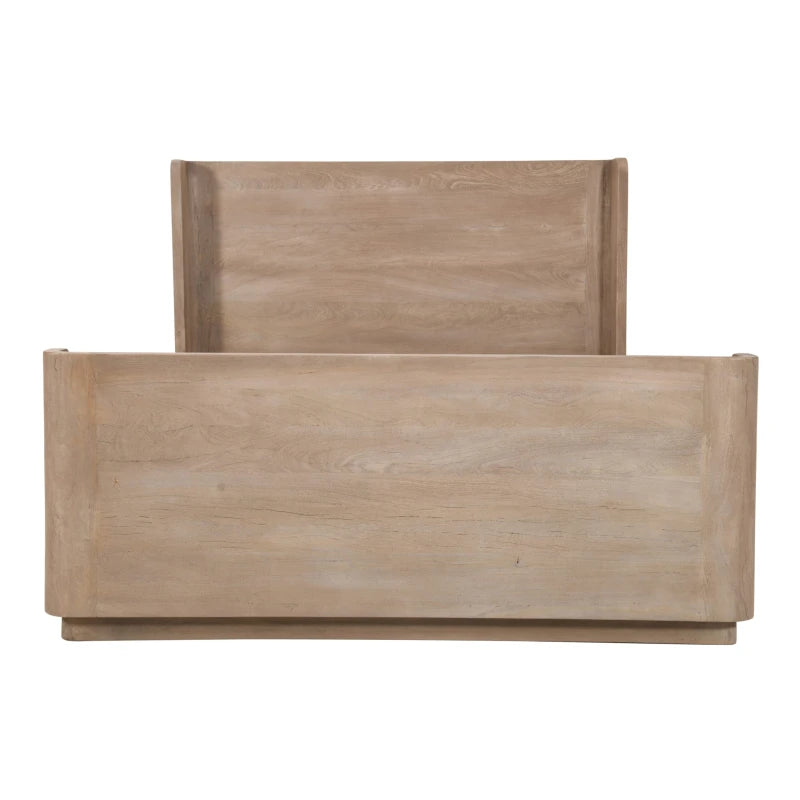 Archibald King Bed – Light Ash