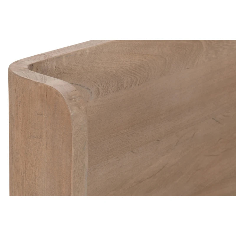 Archibald King Bed – Light Ash