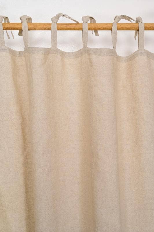 Handmade Solid Linen Curtains – Elegant, Modern Style