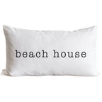 Beach House Pillow Cover + Insert