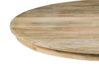 Jensen 60″ Round Pedestal Dining Table – Natural