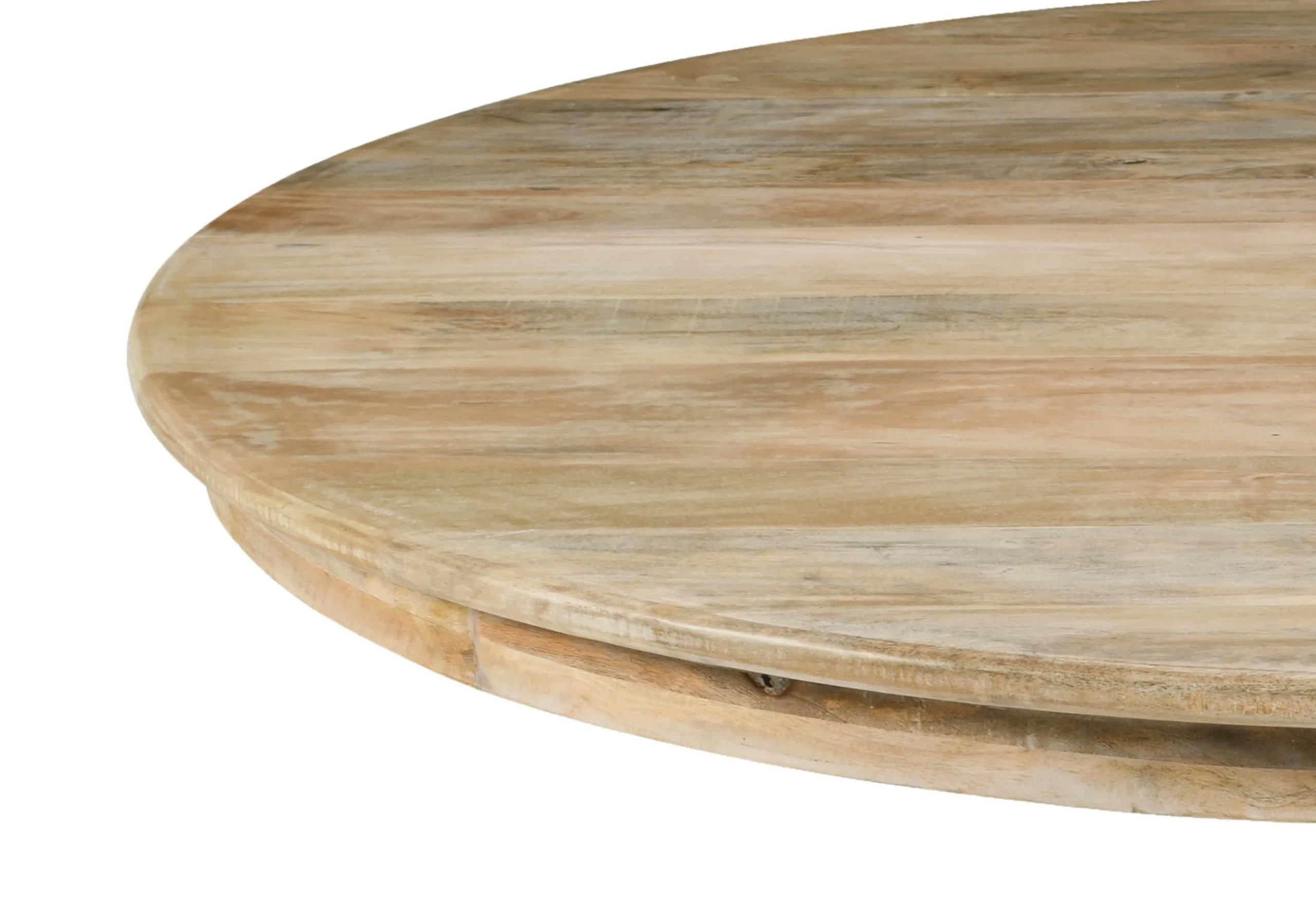 Jensen 60″ Round Pedestal Dining Table – Natural