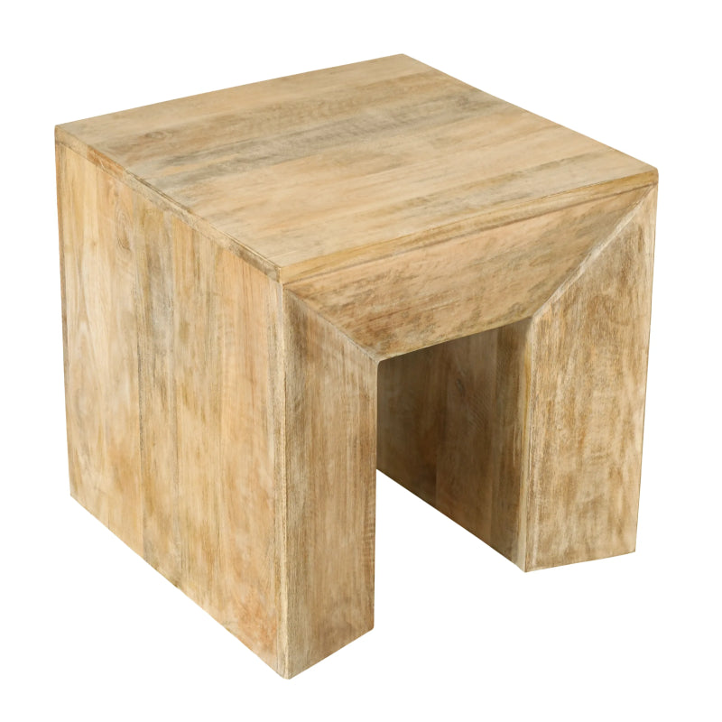 Galanis End Table – Natural