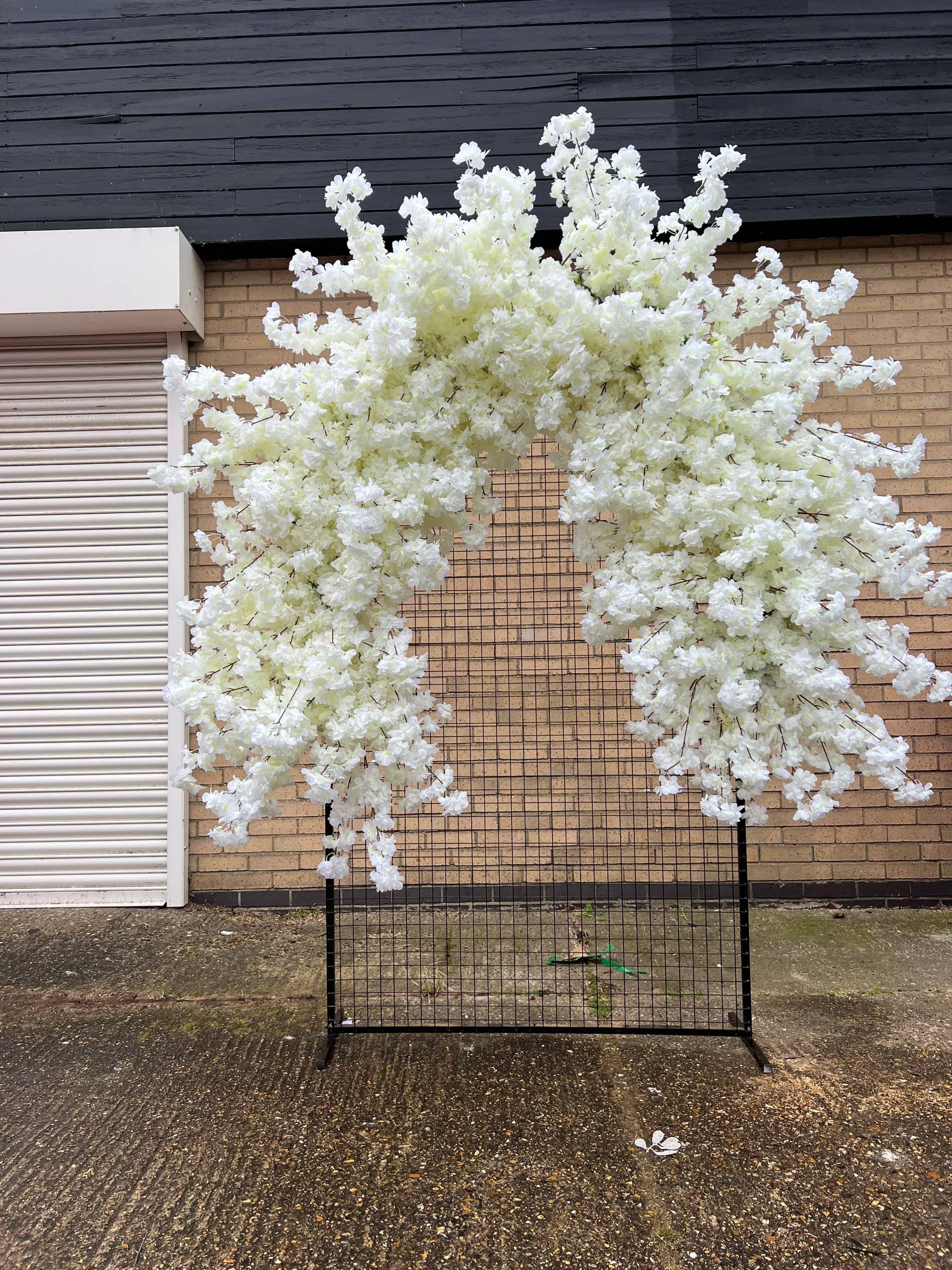 White Cherry Blossom Garland, Cherry Blossom Arch, Blossom