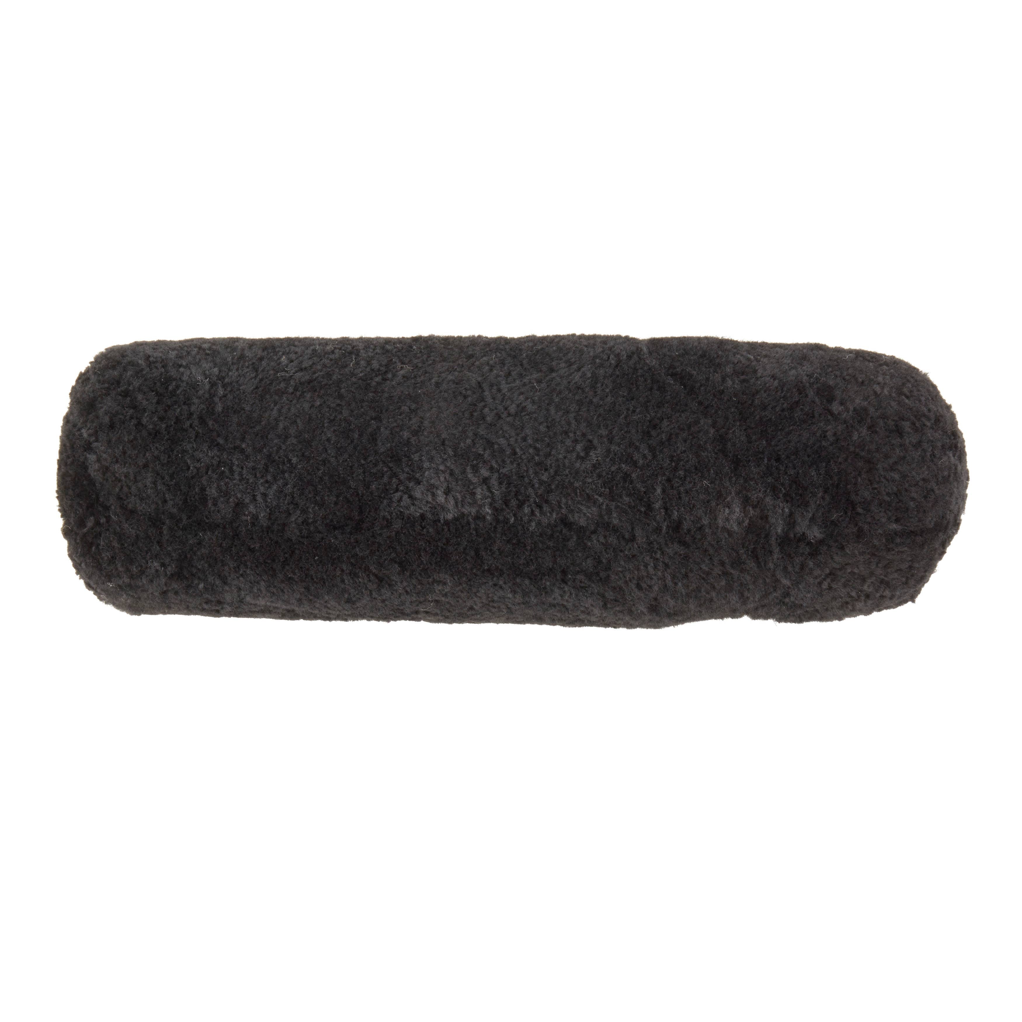 Luxurious New Zealand Sheepskin Bolster Pillow 6x20