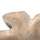 Organic Teak Wood Carved Bowl, 24"W, Natural
