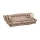 Mona Rectangular Rattan Tray Set