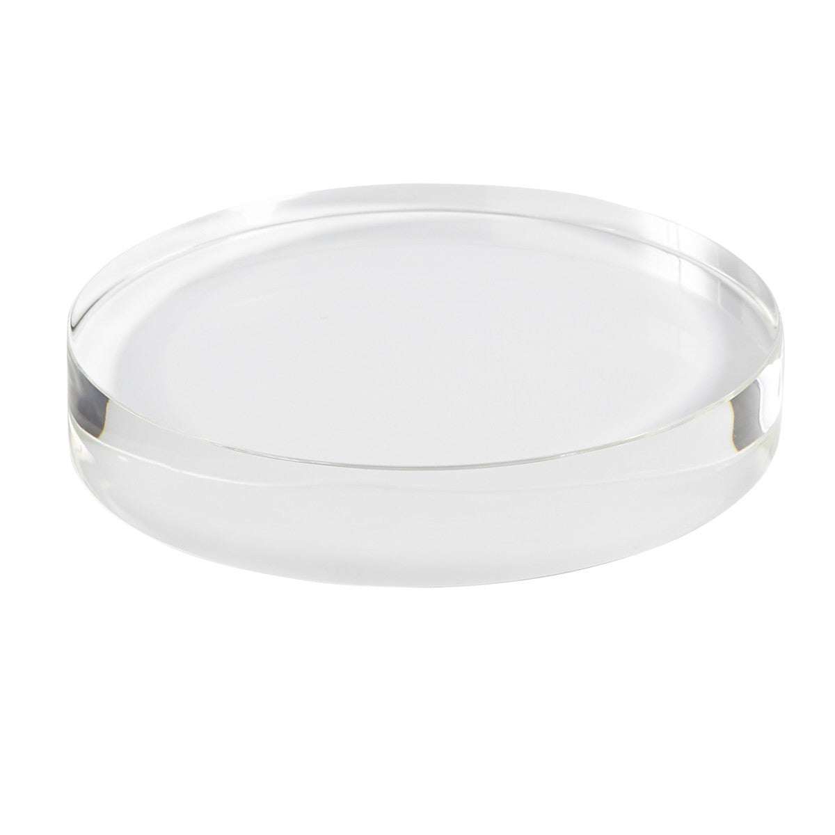 Acrylic Riser Round 5 In Dia x 1 In H