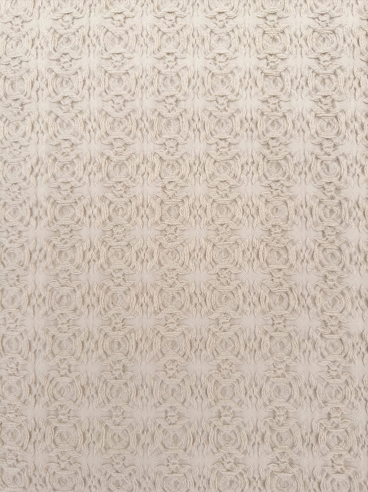 Blissful Bamboo Jacquard Throw-Beige