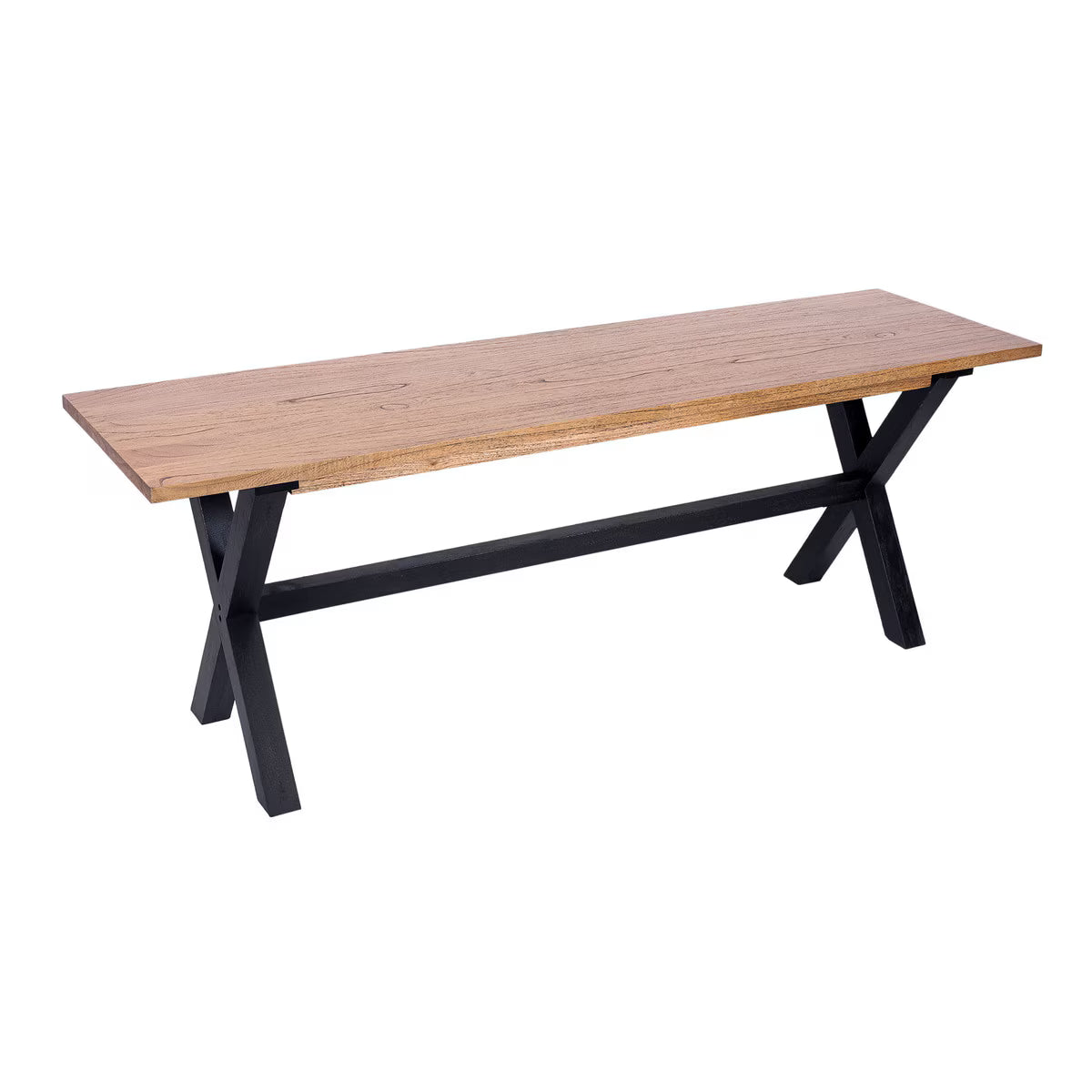 Dining Table Counter Height with Cross Base