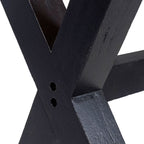 Dining Table Counter Height with Cross Base