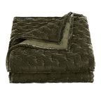 Stella Faux Silk Velvet Pintuck Quilt