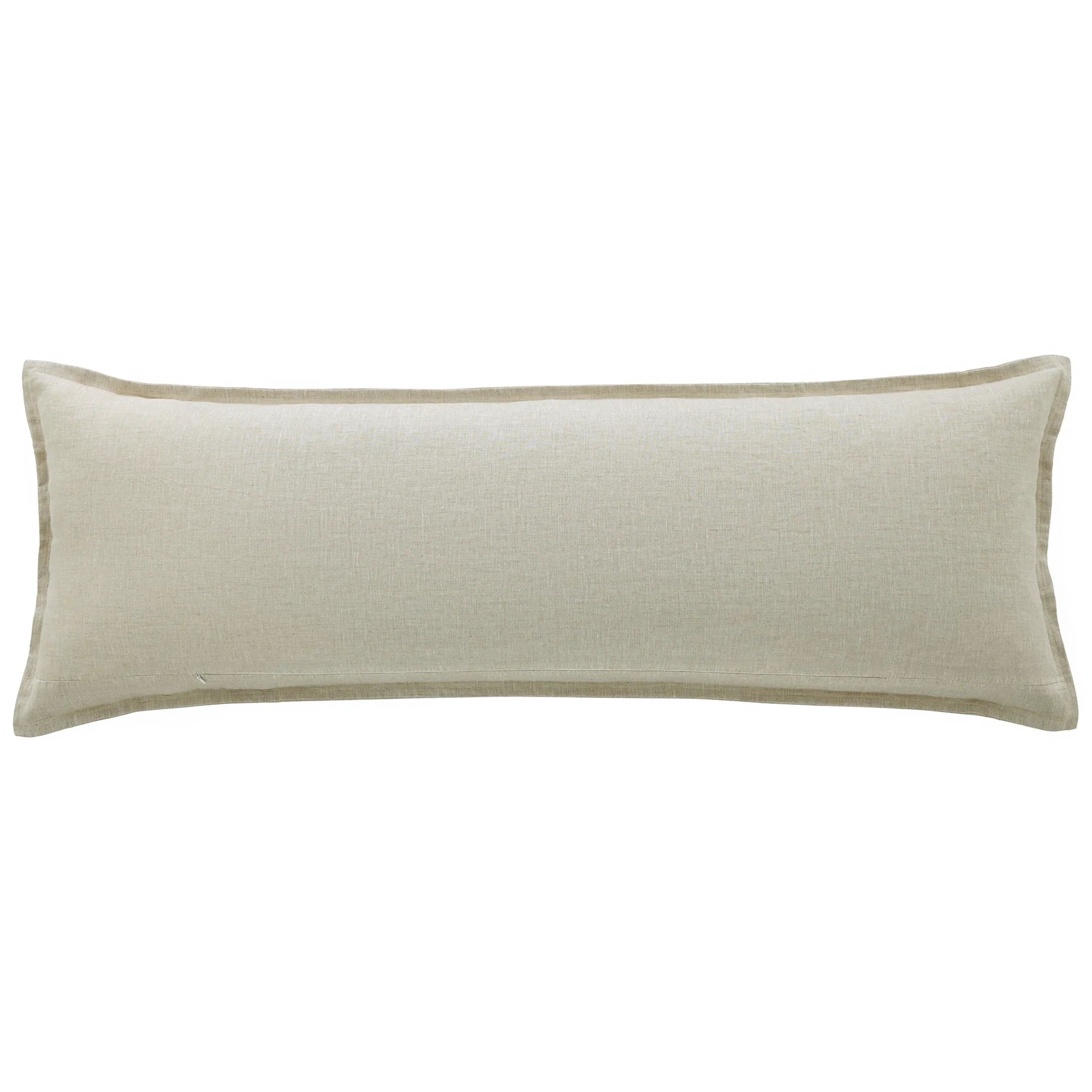 100% European Flax Linen Long Lumbar Pillow