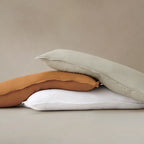 100% European Flax Linen Long Lumbar Pillow