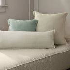 100% European Flax Linen Long Lumbar Pillow