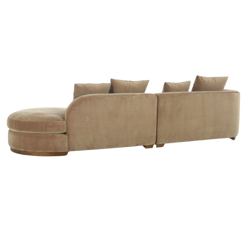 Simone Sofa Chaise w/ RSF Chaise