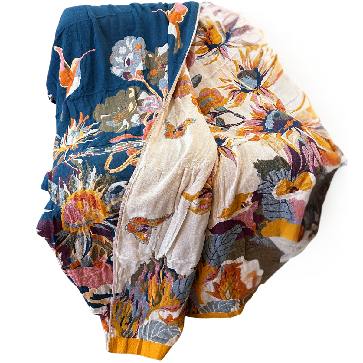 Farm House Throw Blanket