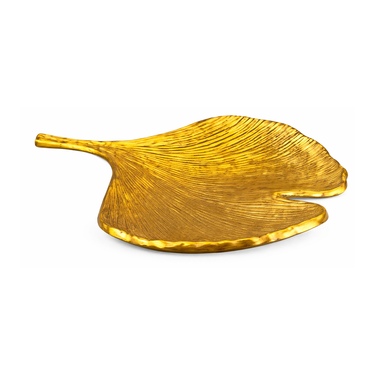 6" ALUMINUM LEAF SET GOLD