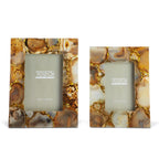 Amber Agate Photo Frame in Gift Box