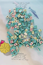 Emerald Coast Beach Mahjong Mat