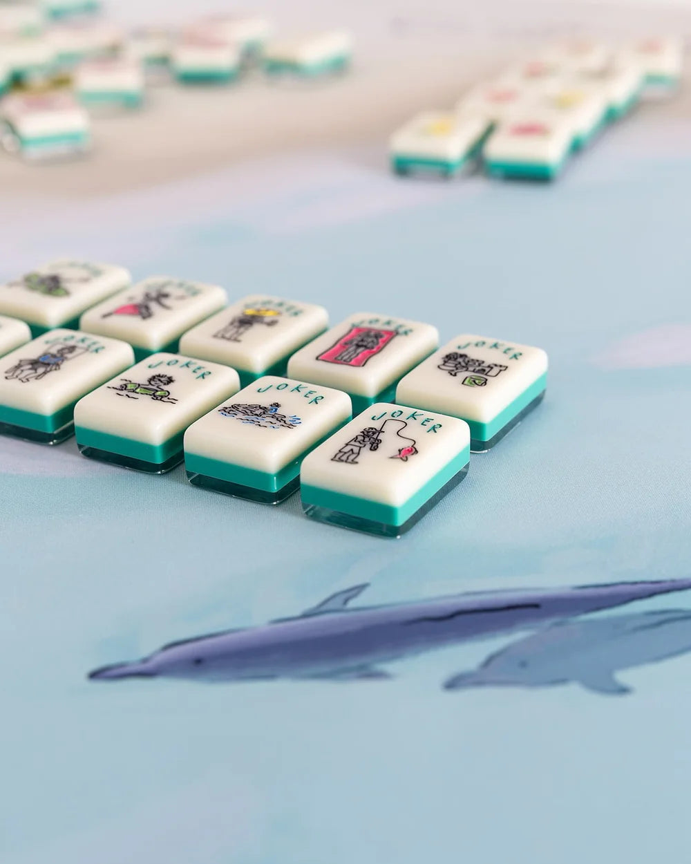 Emerald Coast Beach Mahjong Mat