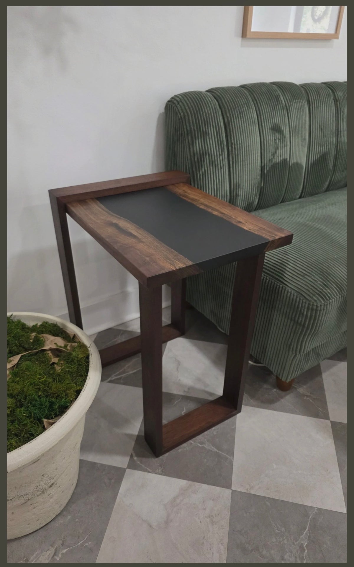 Dark Wood Table Name- Whiskey Neat
