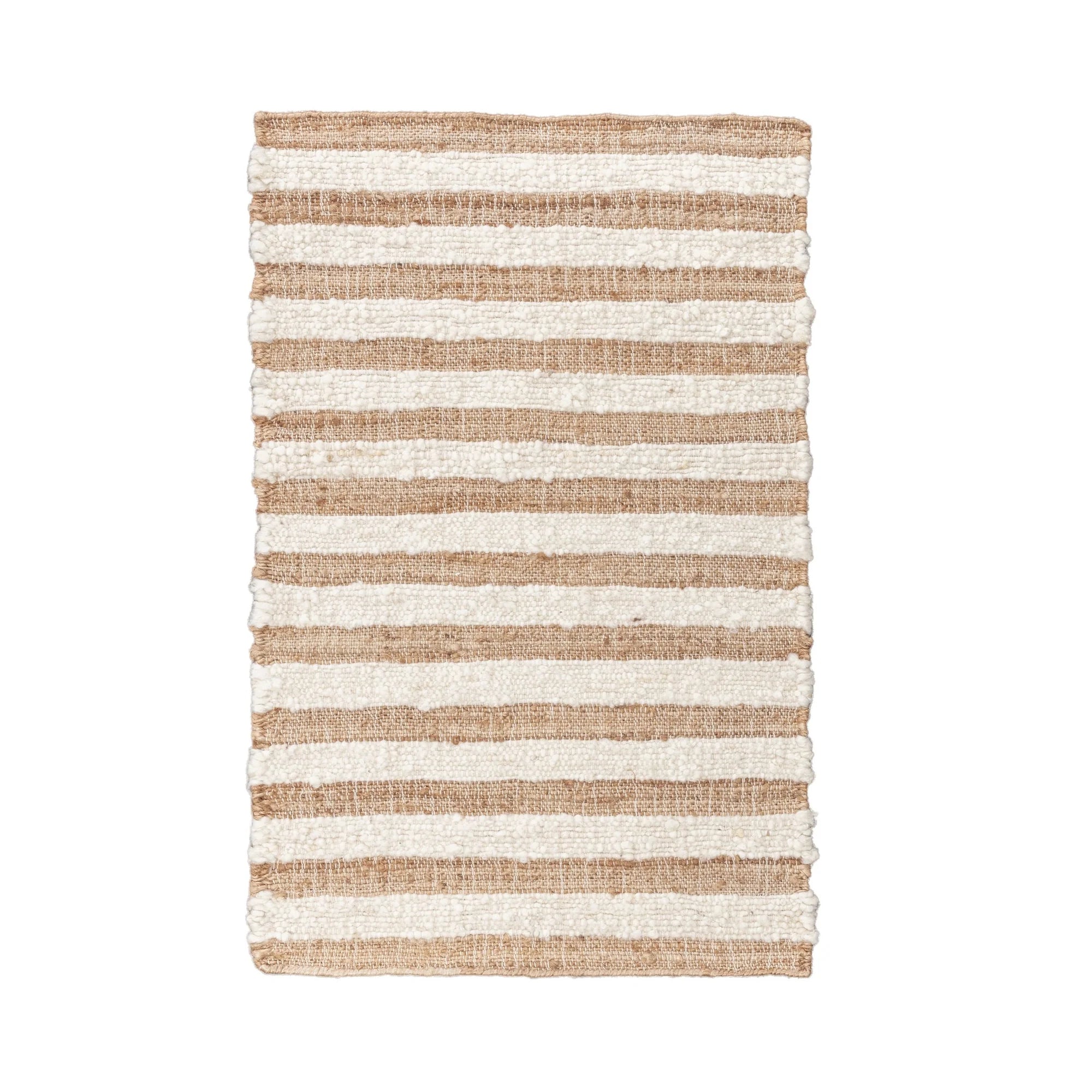 Rhodes Stripe Rug - Natural/Ivory 2x3